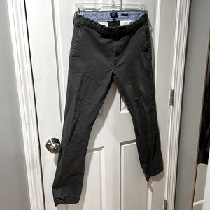 J. Crew - Men’s Dark Gray Chino Pants, Size 30 x 30